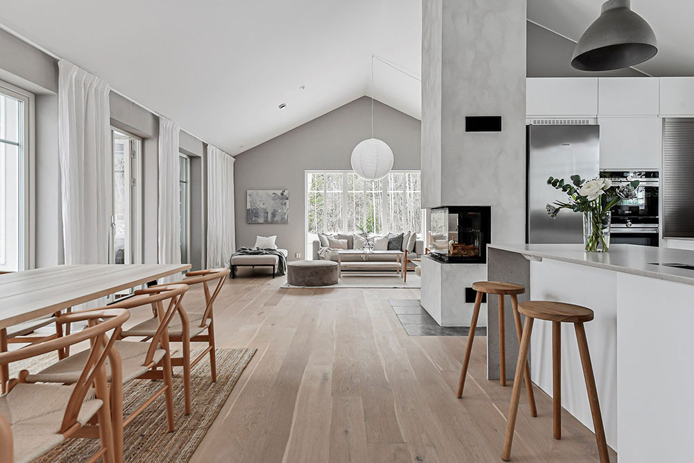 斯堪的纳维亚风格宽敞乡村别墅-3