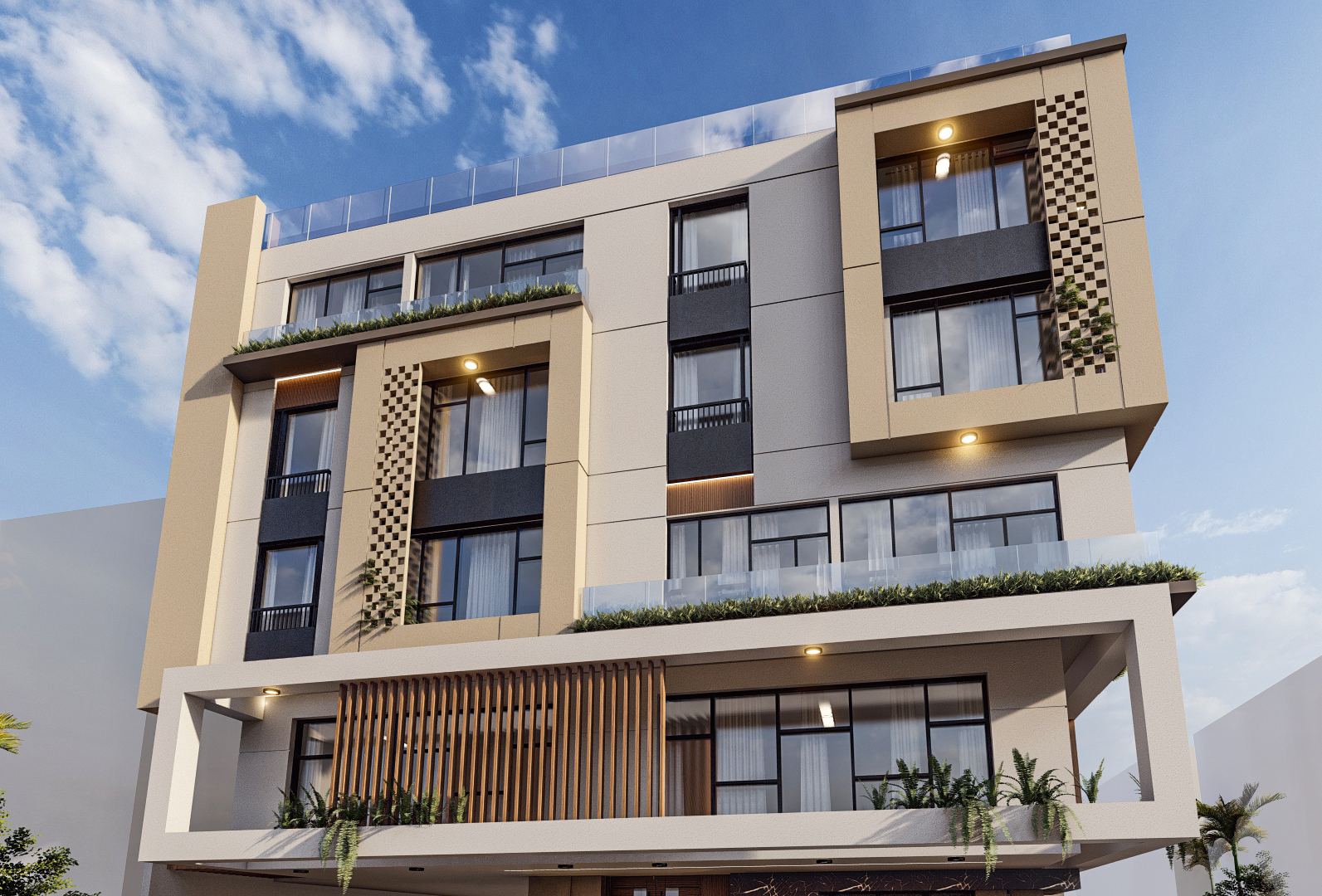 多层建筑丨沙特阿拉伯吉达丨vision design and construction-5