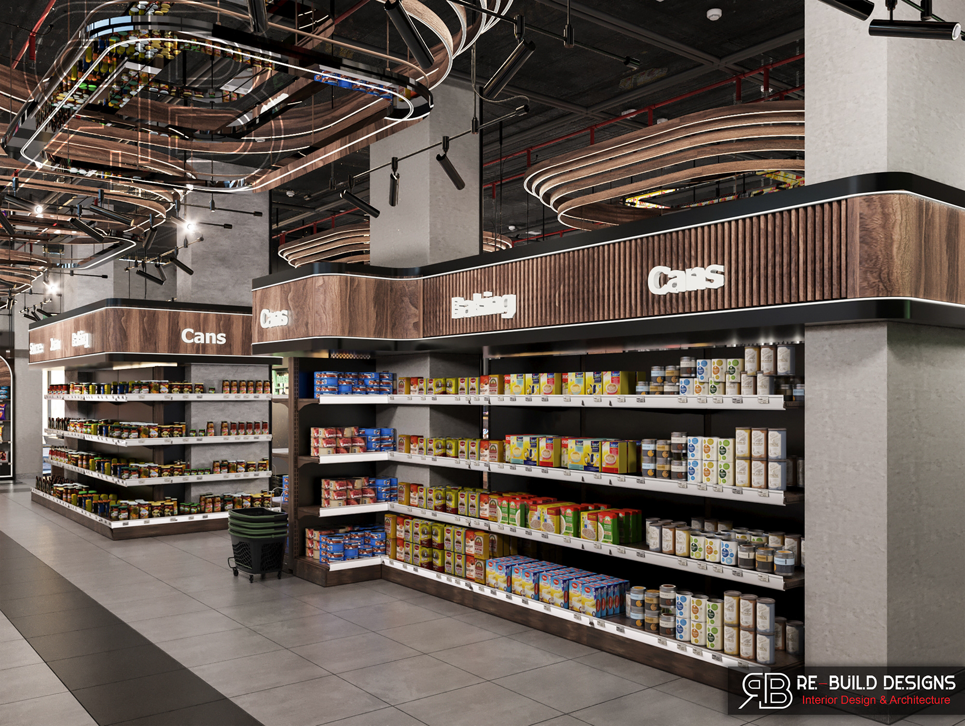 ElAgawany 超市室内设计丨埃及丨ReBuild Designs-8