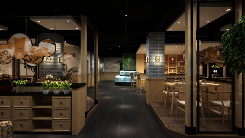 万豪大厦“大丰收鱼庄” | 现代与传统完美融合-3