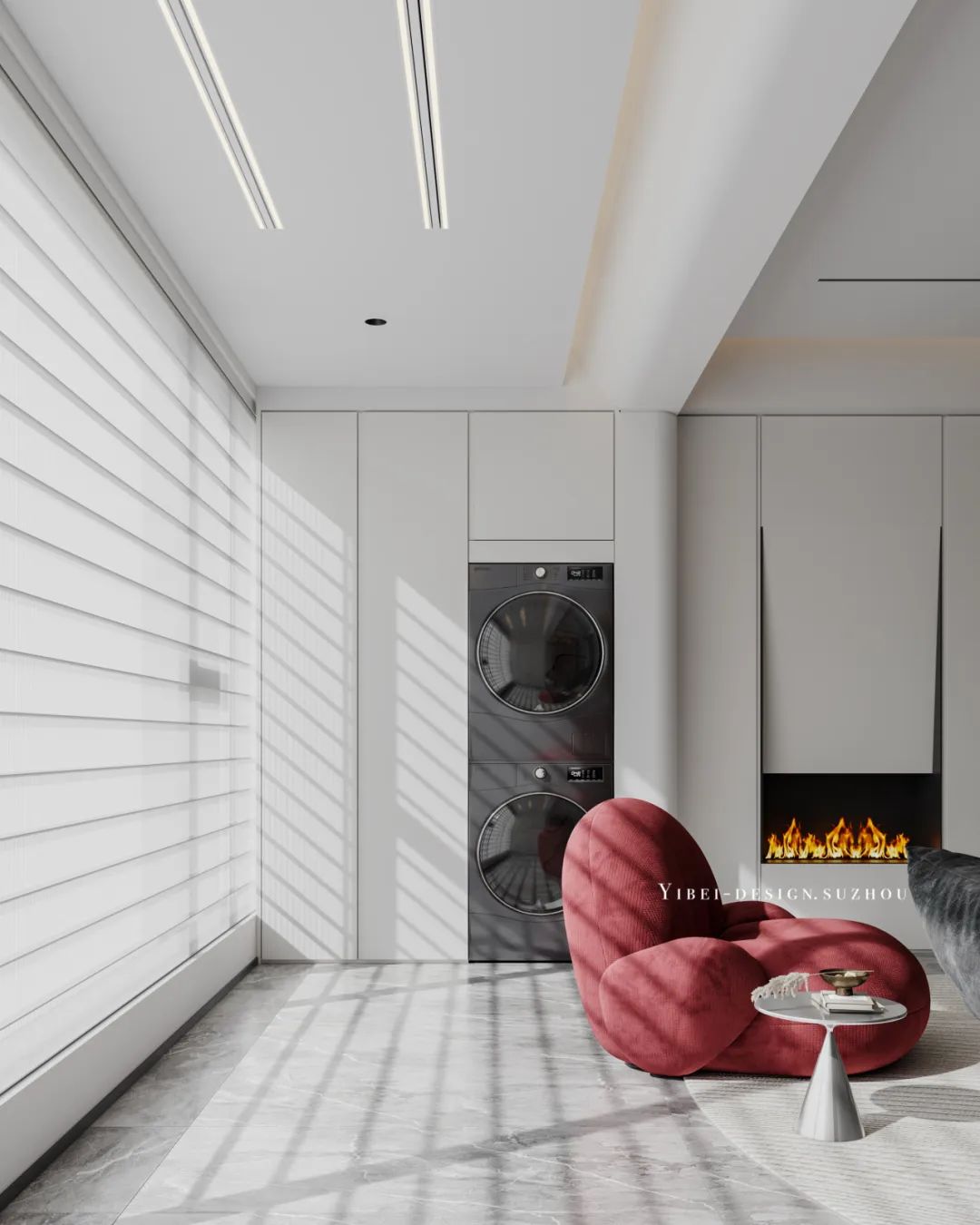 精装房改造中的灰度哲学 家装设计丨YIBEI DESIGN SUZHOU-4