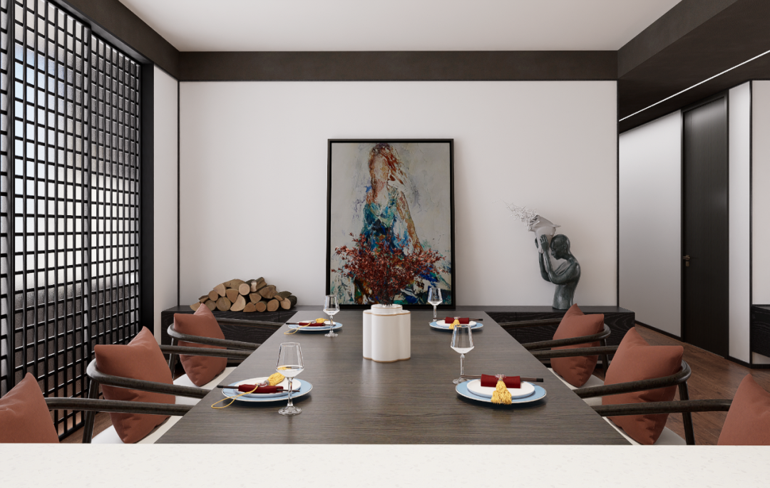 洛阳碧桂园玖玺台新中式风格设计丨中国洛阳丨晟宁装饰工程有限公司-10