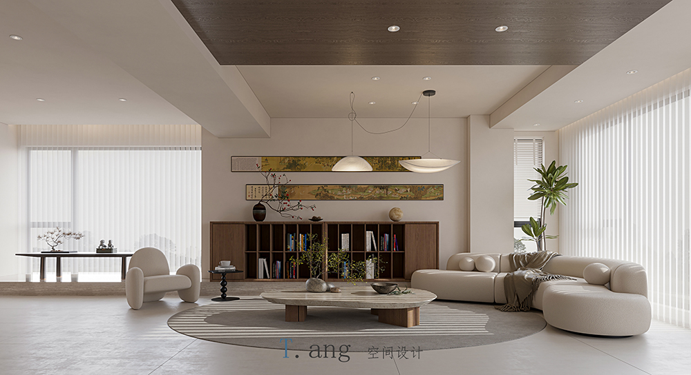 奶油风今年比较流行，都是这种暖暖的空间-4