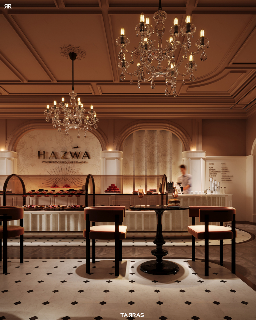 哈兹瓦糕点店丨沙特阿拉伯利雅得-10