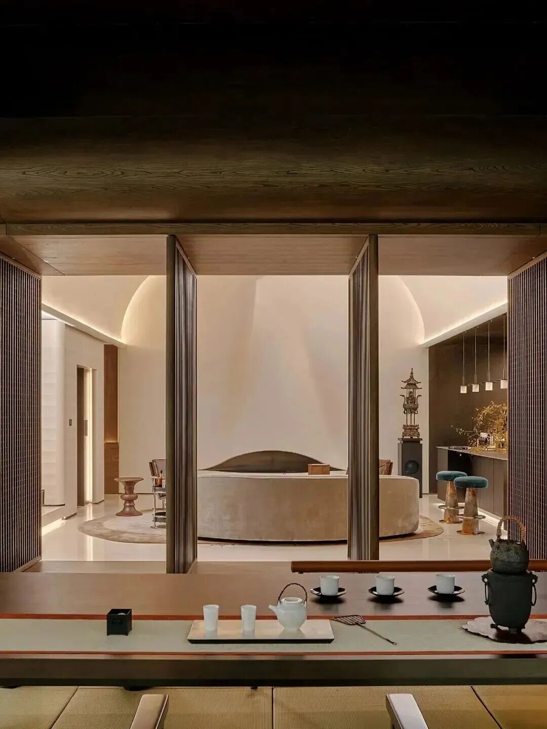 杭州溪径恒庐360㎡自然主义风格合院丨中国杭州丨孙建亚-14