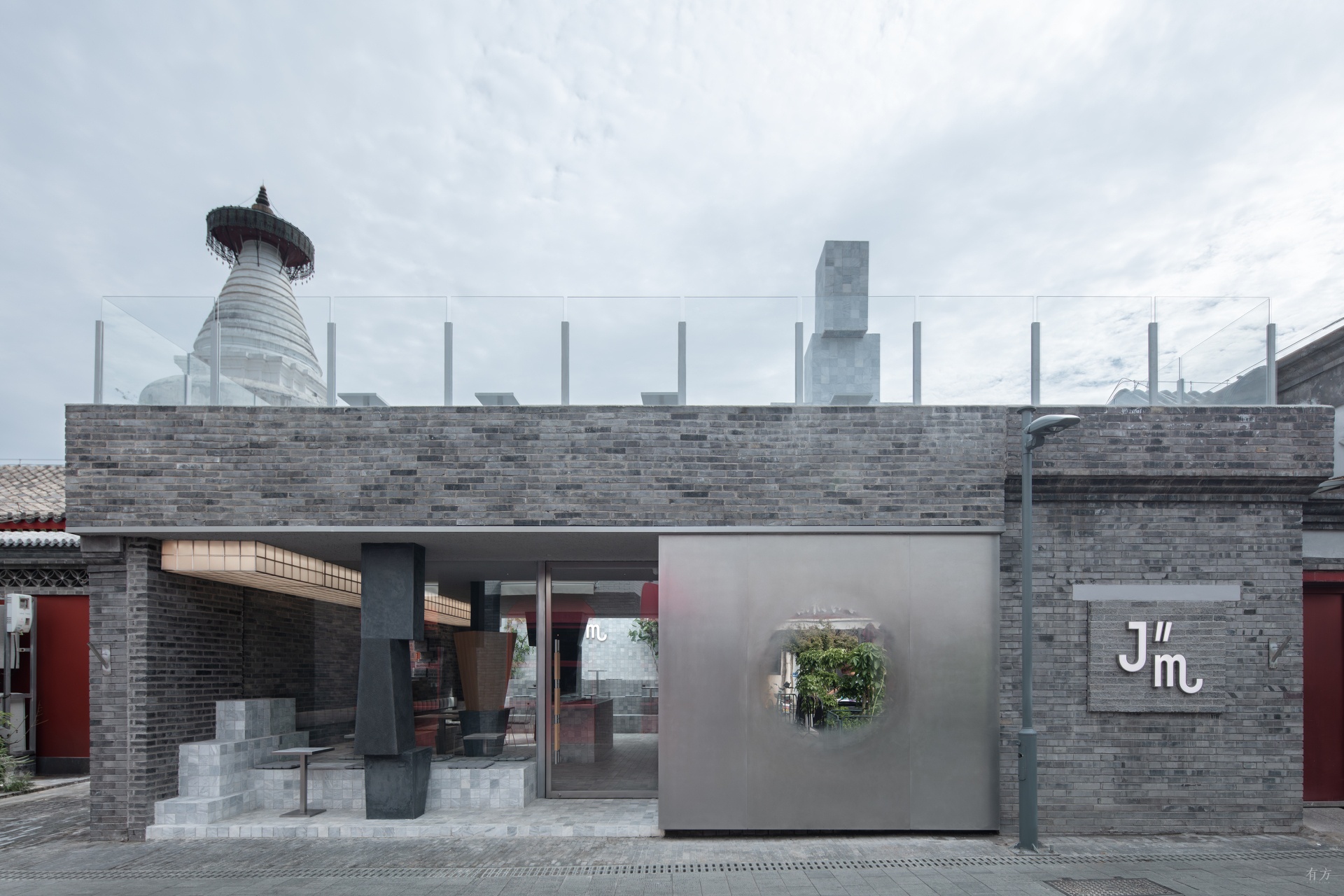 JM Cafe 白塔寺店丨中国北京丨B.L.U.E.建筑设计事务所-19