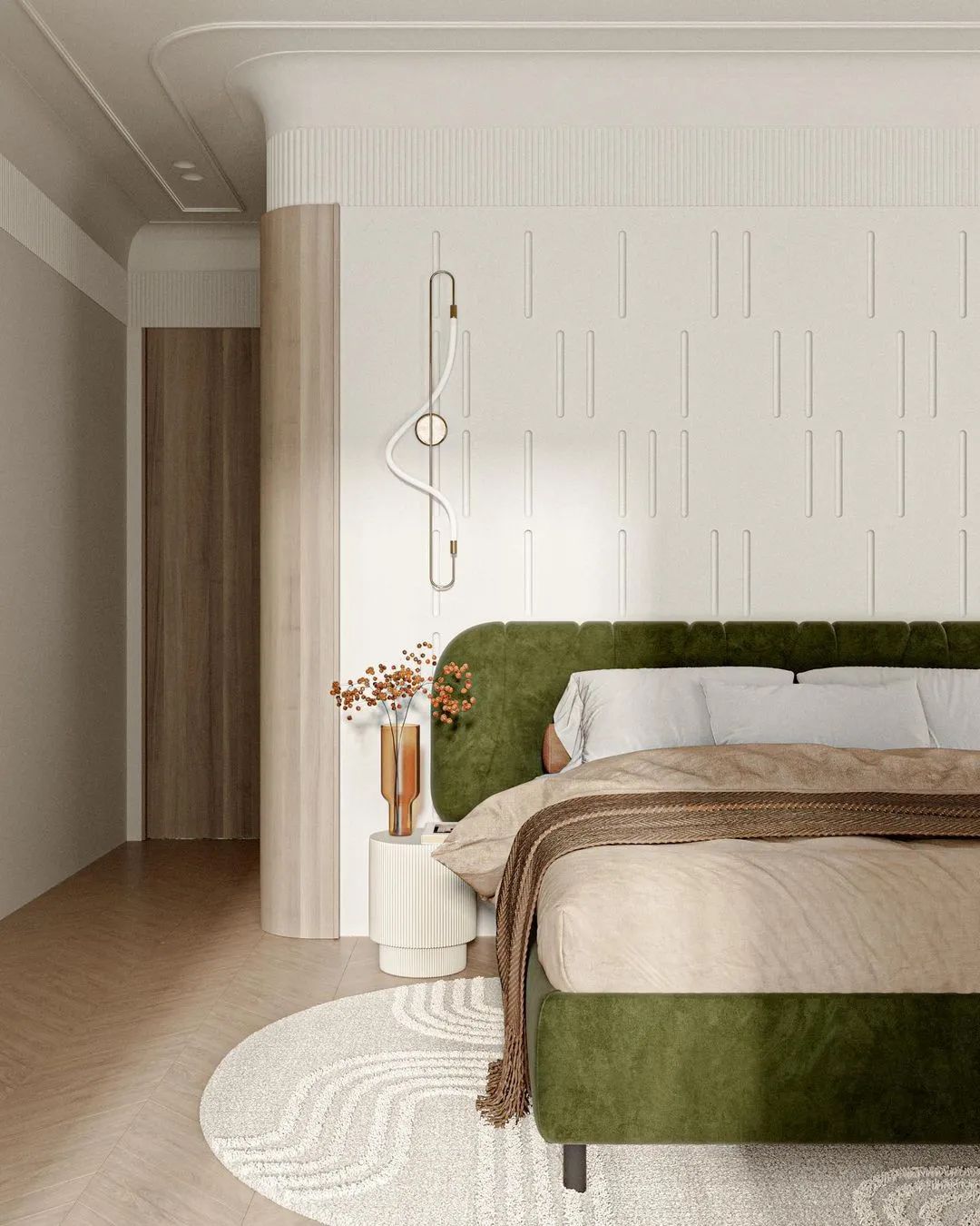 欧式二居室室内设计丨Attico Interiors-24