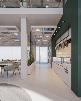 波因特意大利面餐厅丨沙特阿拉伯塔布克丨A10PLUS DESIGN STUDIO