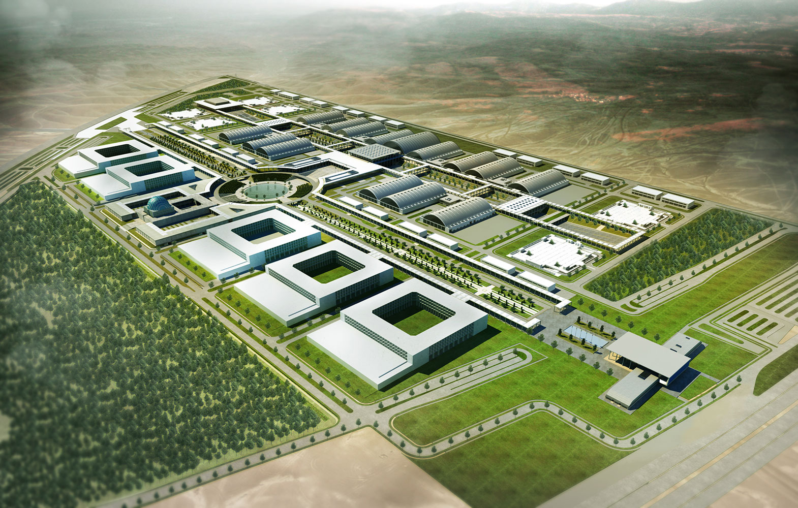 伊朗德黑兰阿夫塔布市国际展览中心丨Pars Navid Architects与德国GMP建筑师事务所合作-40