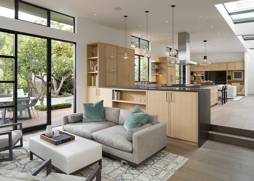 加州林间“杆式住宅”的现代改造-9