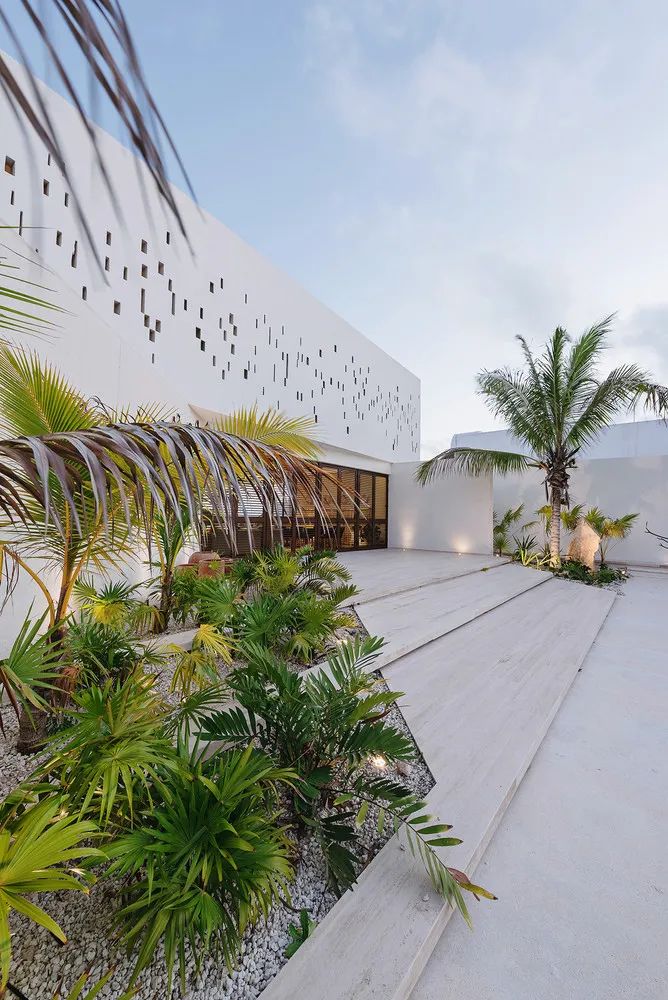 尤卡坦半岛 463 平米海滨别墅设计-16