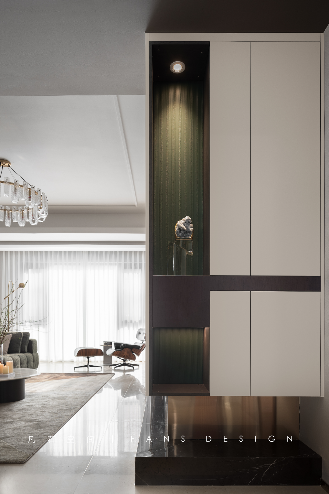 以爱为单位的现代轻奢家居设计丨中国成都丨成都凡石空间设计-16