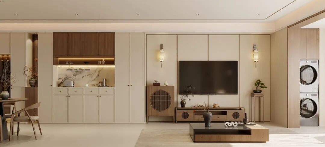 宋氏美学风现代客厅设计丨胡高明-3