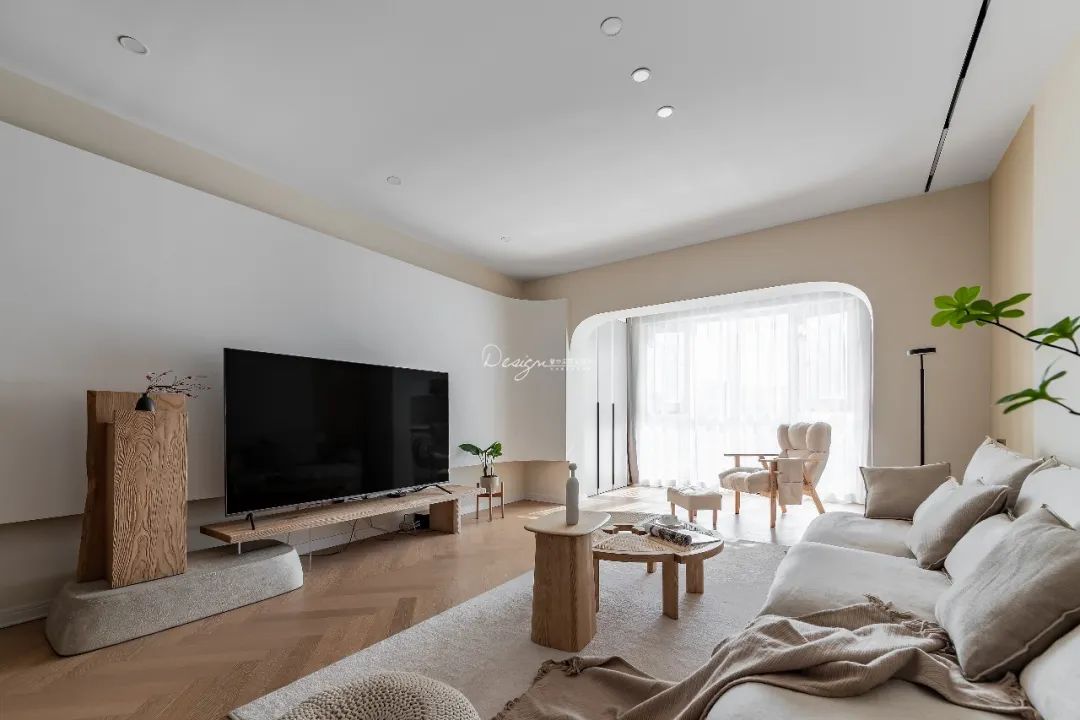 奶油色的温柔 · 打造治愈系的家居空间丨紫苹果装饰-74