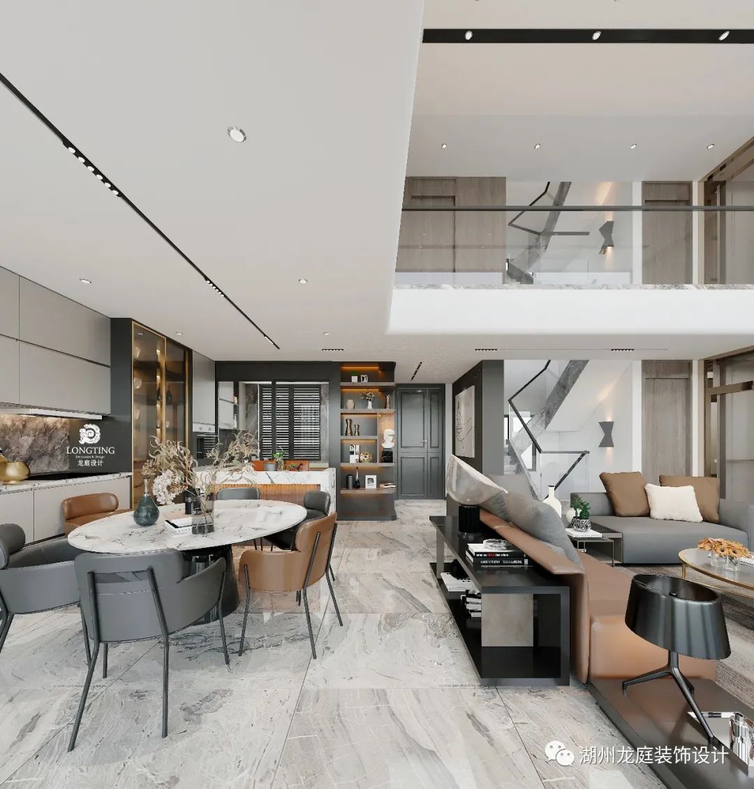 天际玖墅现代简约排屋设计-0