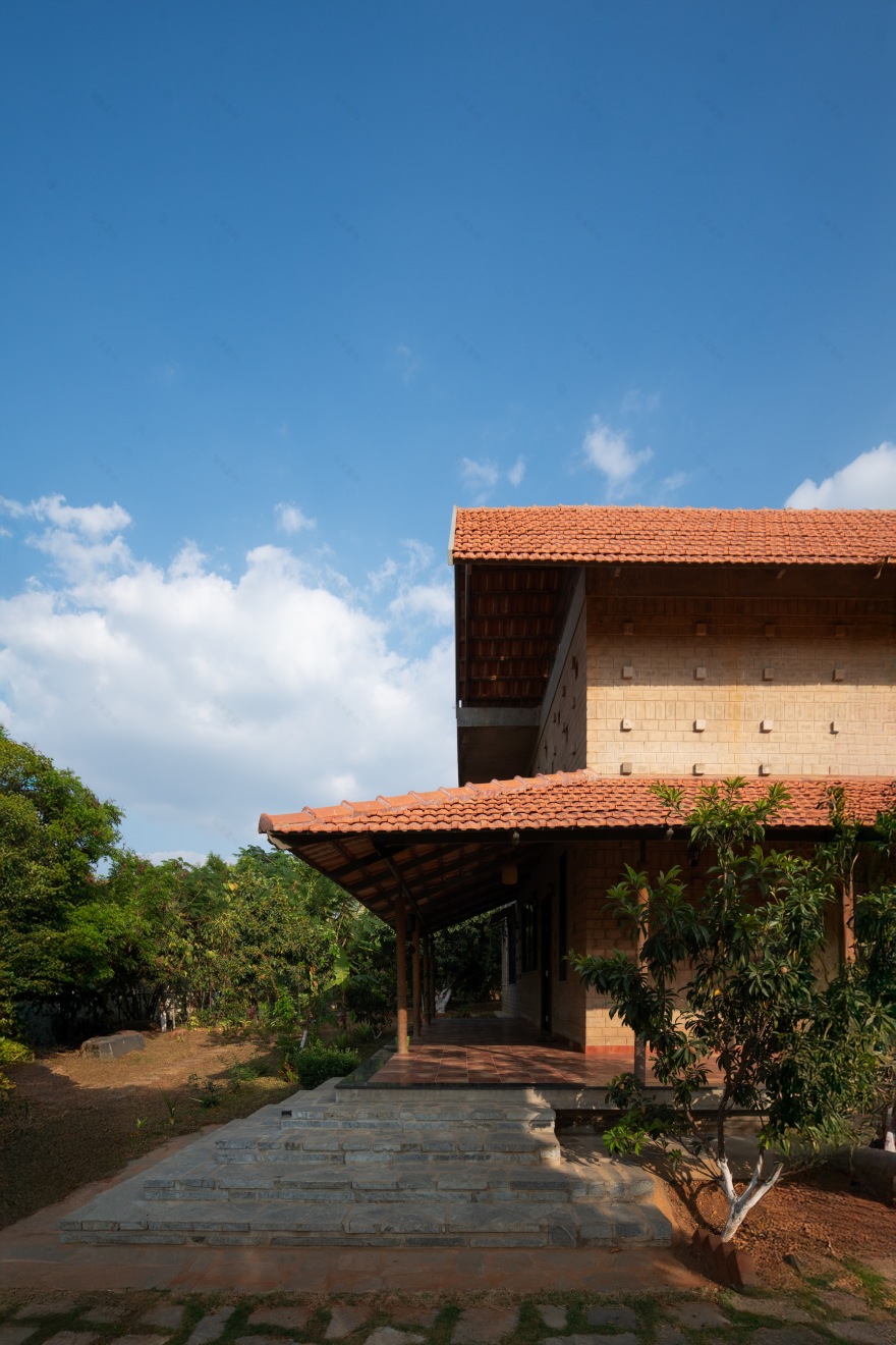 克里帕尼莱农舍丨印度丨HabitArt Architecture Studio-21