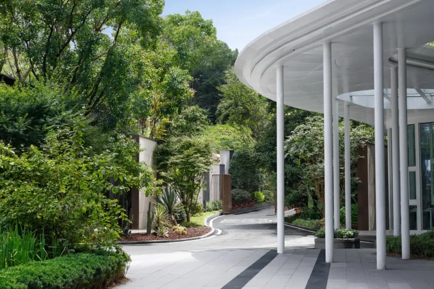 重庆石桥铺弘阳·天宸一品住宅景观丨中国重庆丨赛肯思景观-12