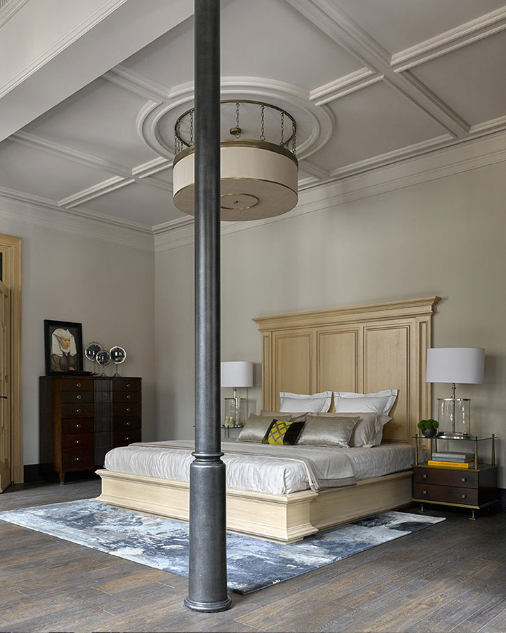 莫斯科奢华家庭别墅，现代英美风格大宅-20