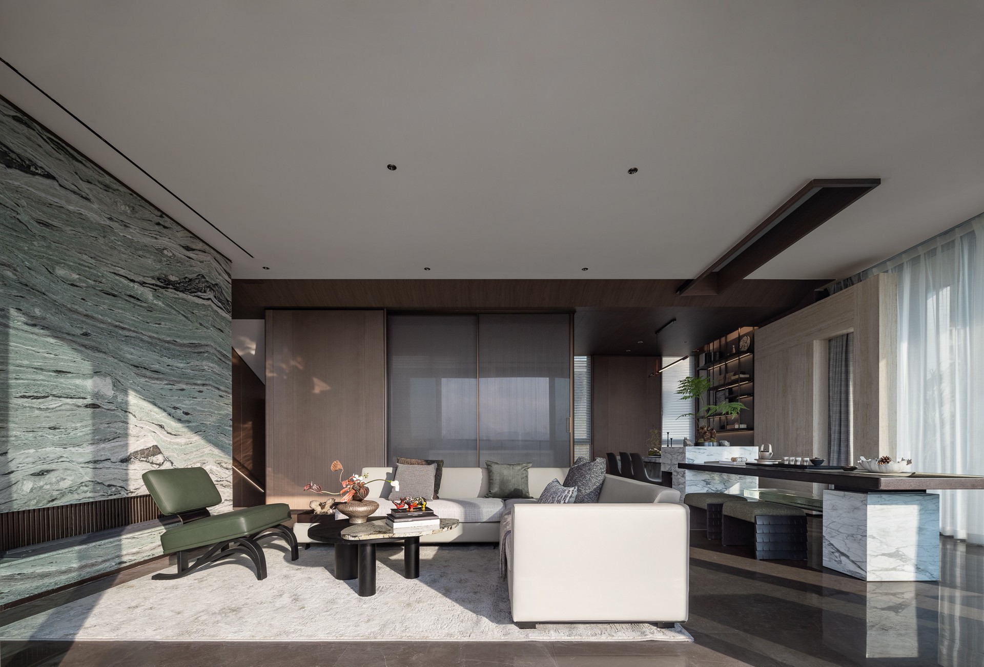 保亿观雲昆月城样板间丨中国杭州丨AVAD 范可萨设计-41