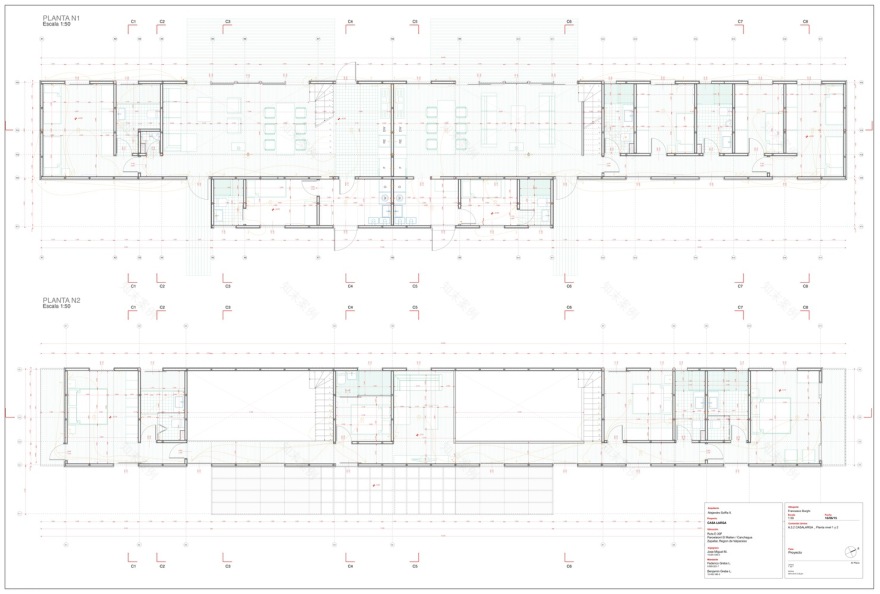 斜向模块化住宅 | 智利 Shotgun House-57