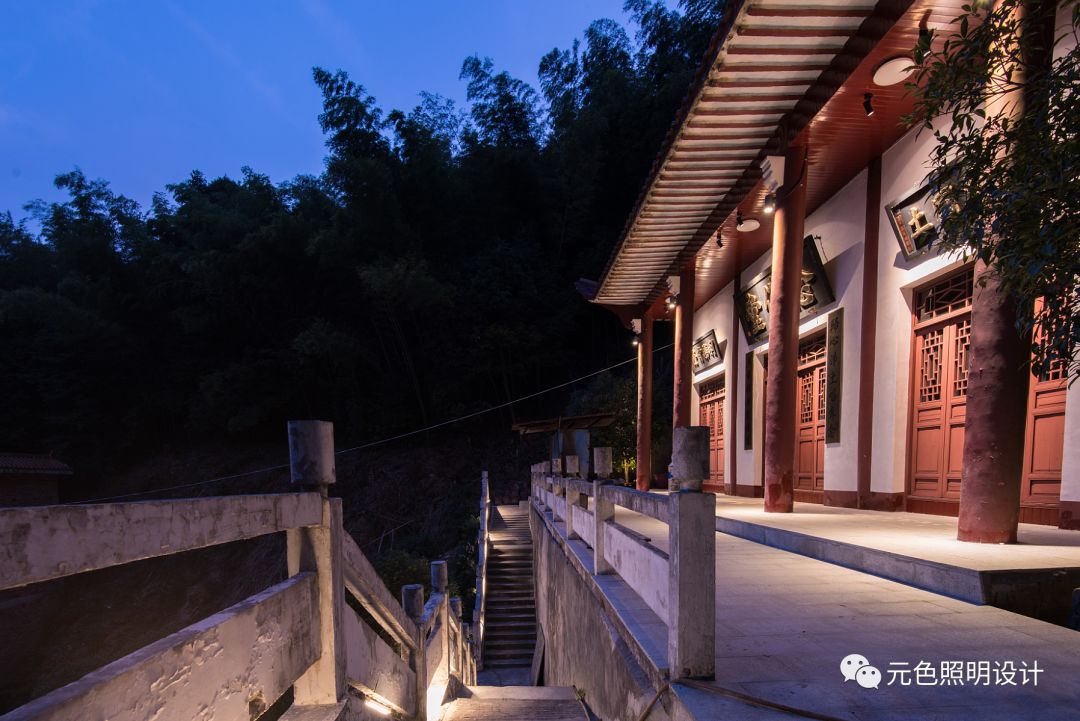 佛 · 光 | 道吾山护国兴华禅寺灯光改造-41