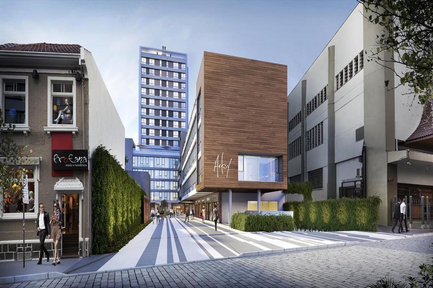 巴西 Artsy 综合体 | 多功能空间的创新设计-3