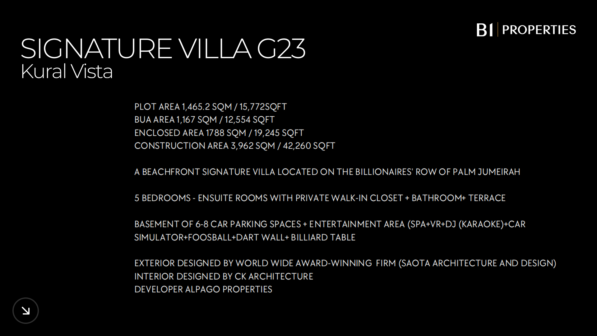 Villa kural Vista - Dubai-1