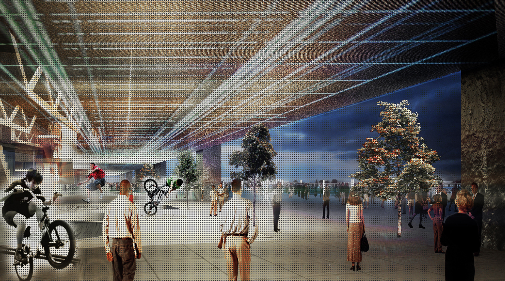 融合商业与教育的公共公园文化中心-21