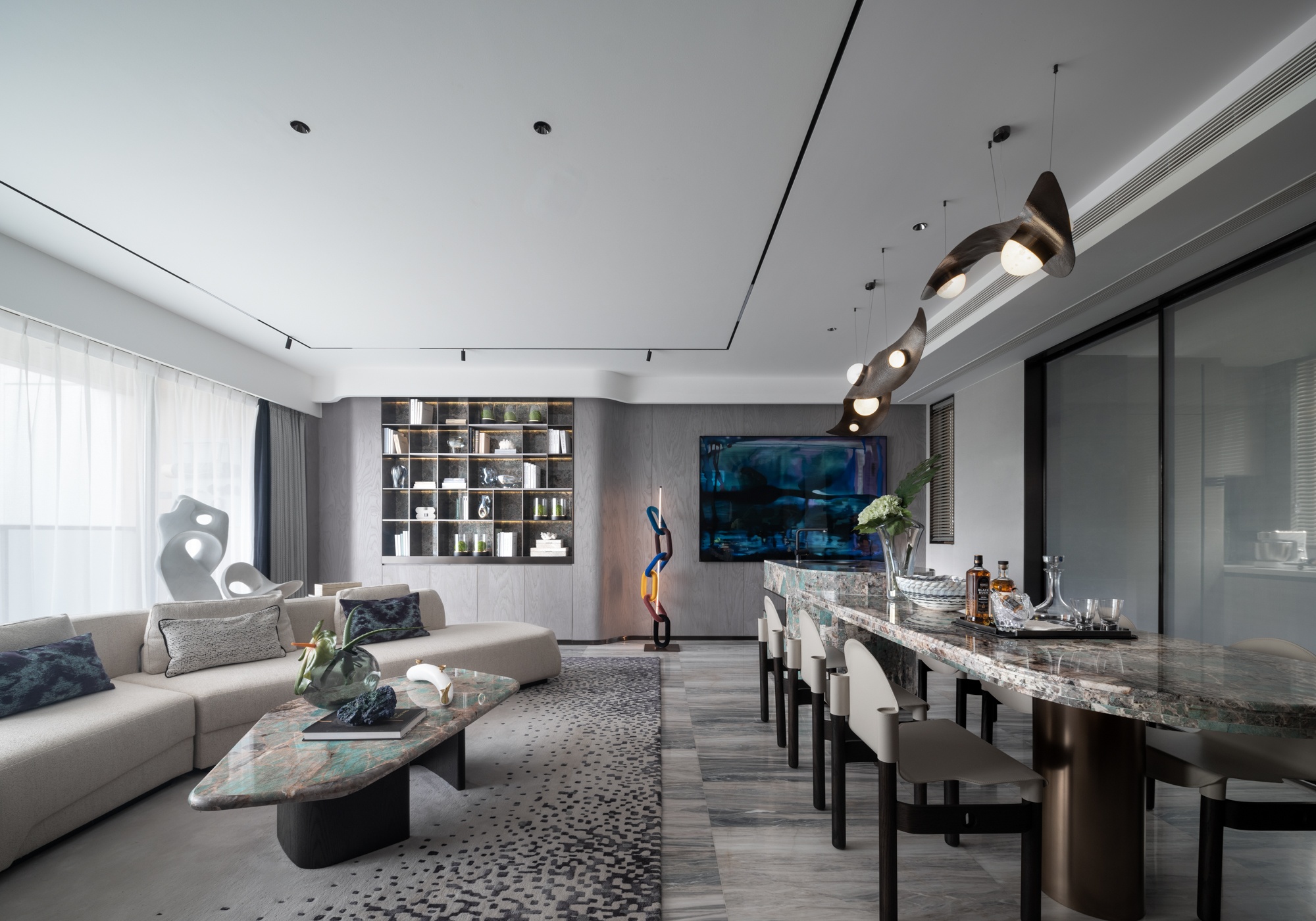 梵镜建筑空间摄影 | 华侨城万科·世纪水岸湖山-36