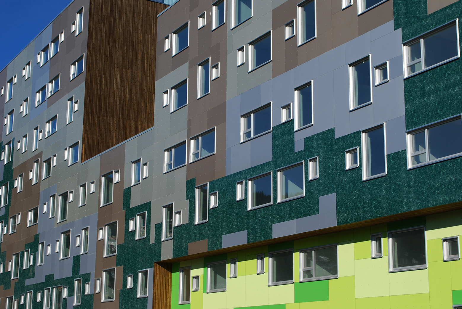 挪威 Gronneviksoren 学生公寓 | 低能耗、高可持续的绿色设计-19