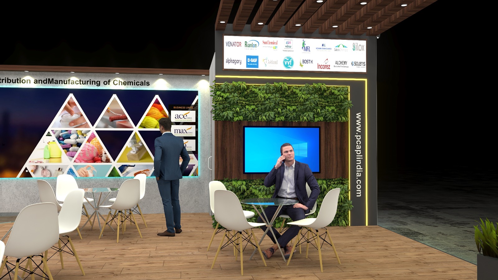 Prakash Chemicals Pvt Ltd | 2 side open stand-4