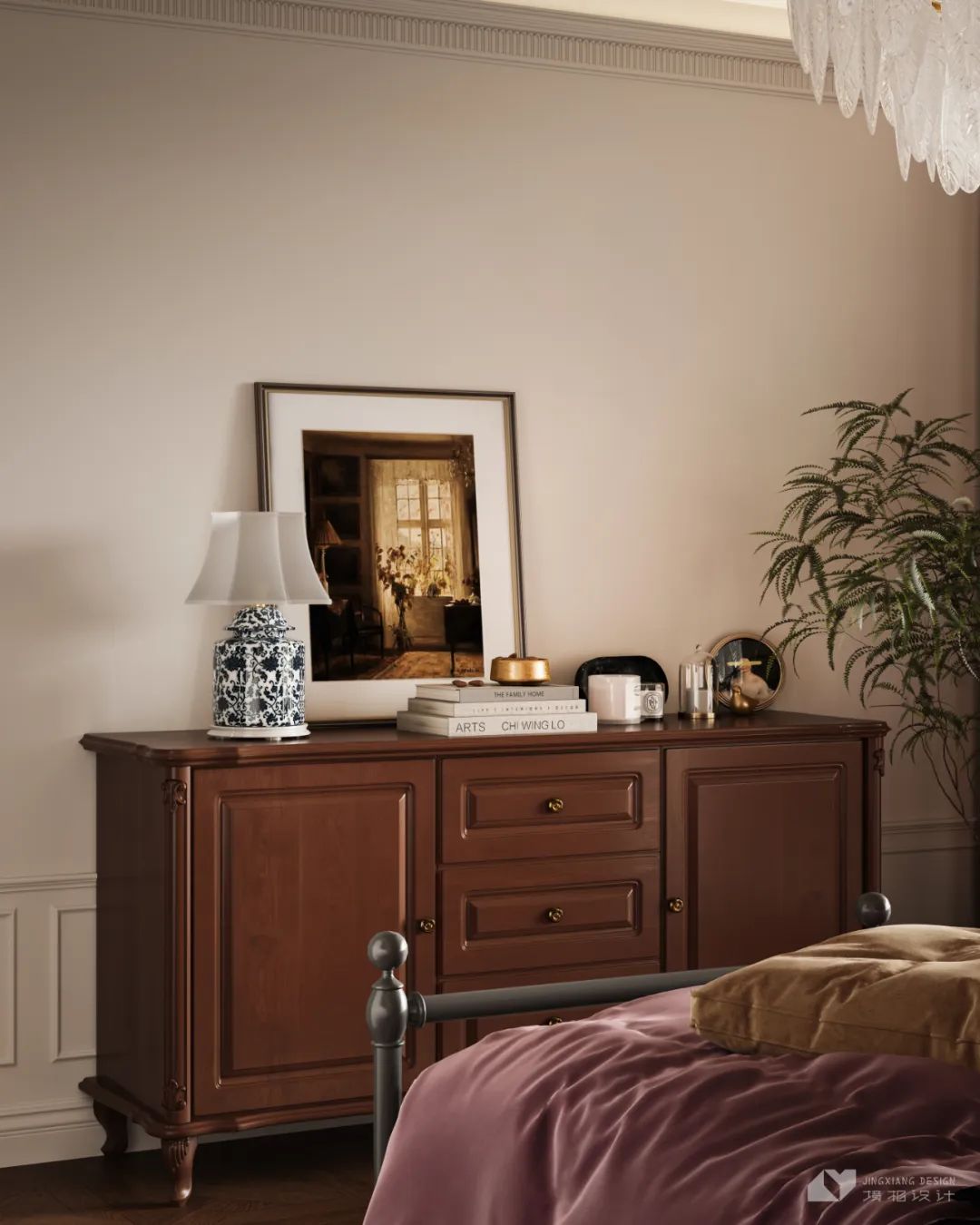 深圳金地翠堤湾法式复古住宅设计丨中国深圳丨深圳境相设计-43