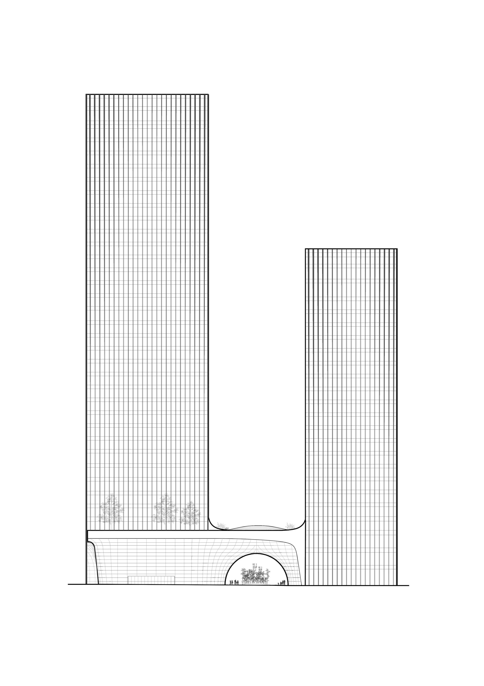 ZHUBO DESIGN丨办公建筑丨CDB Bank & Minsheng Bank Financial Building-42