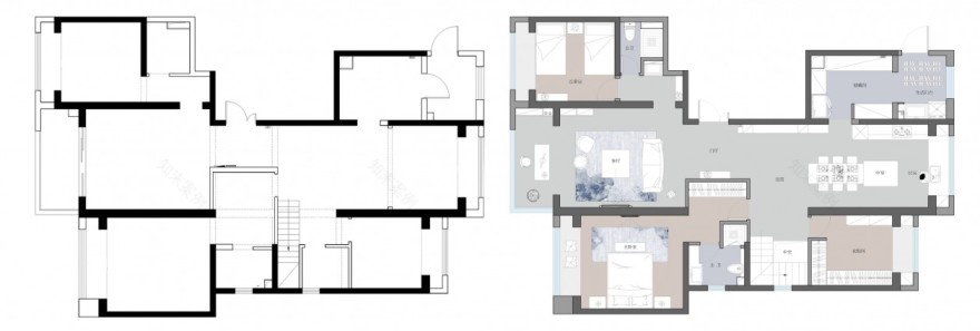 昆明·华润悦府现代简约冷灰色调家居设计丨中国昆明丨杨丽-9