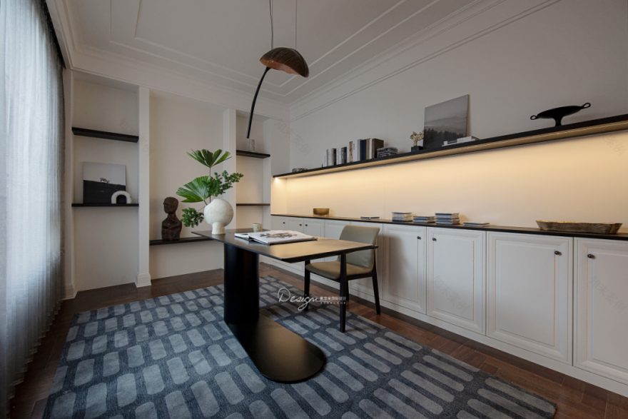 优雅咏唱,复古调的诗意生活丨紫苹果装饰集团-81