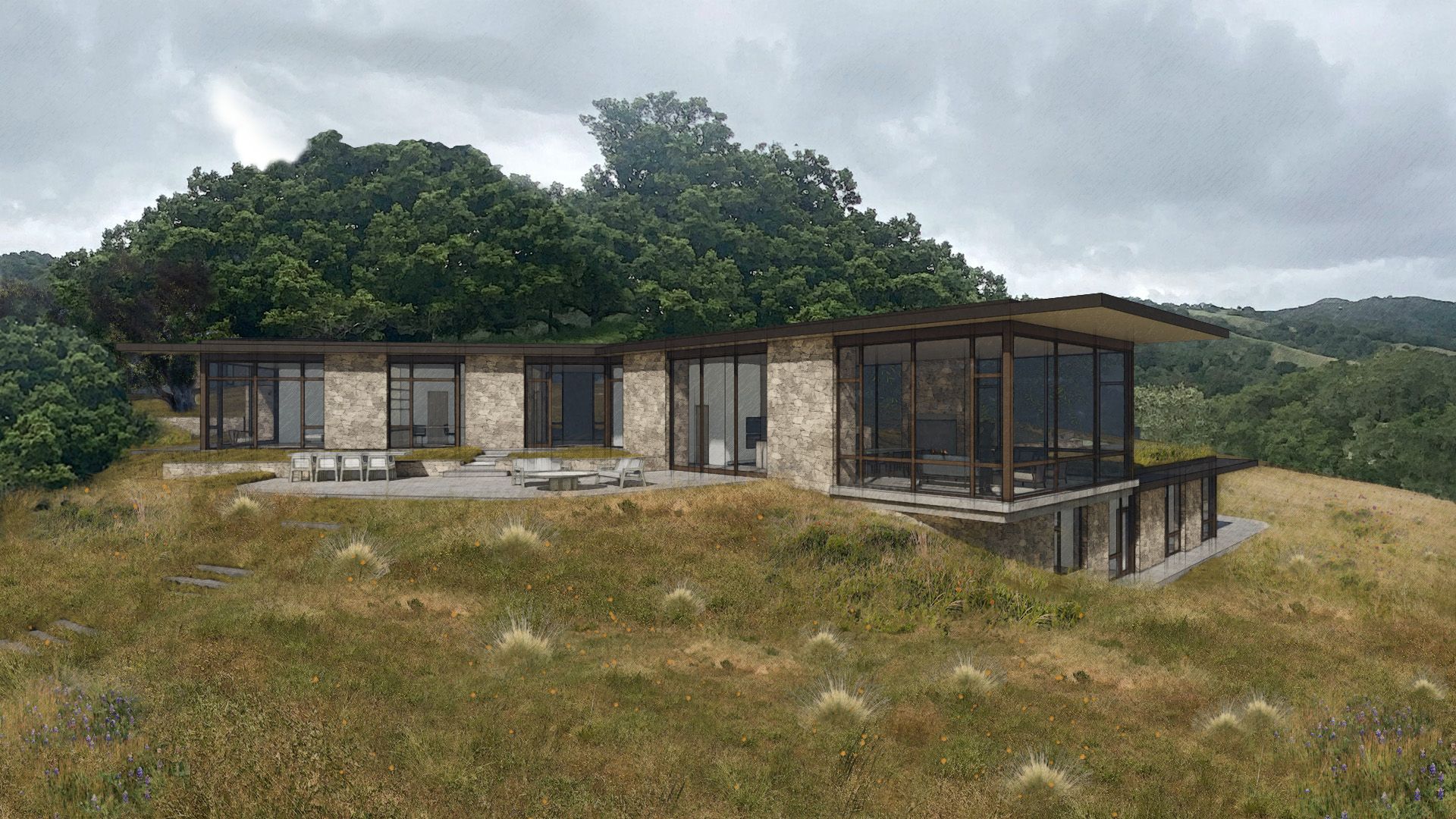 雾霭之缘；雾的边缘（注：这里Fog's Edge直译为雾的边缘，但如果在特定文学、艺术等情境中，Edge也可意译为缘，Fog's Edge可理解为富有诗意的雾霭之缘 ，你可根据实际语境选用 ） 丨美国-27