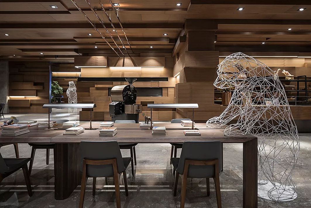 万科翡翠新都会咖啡博物馆，工业风融合咖啡文化-16