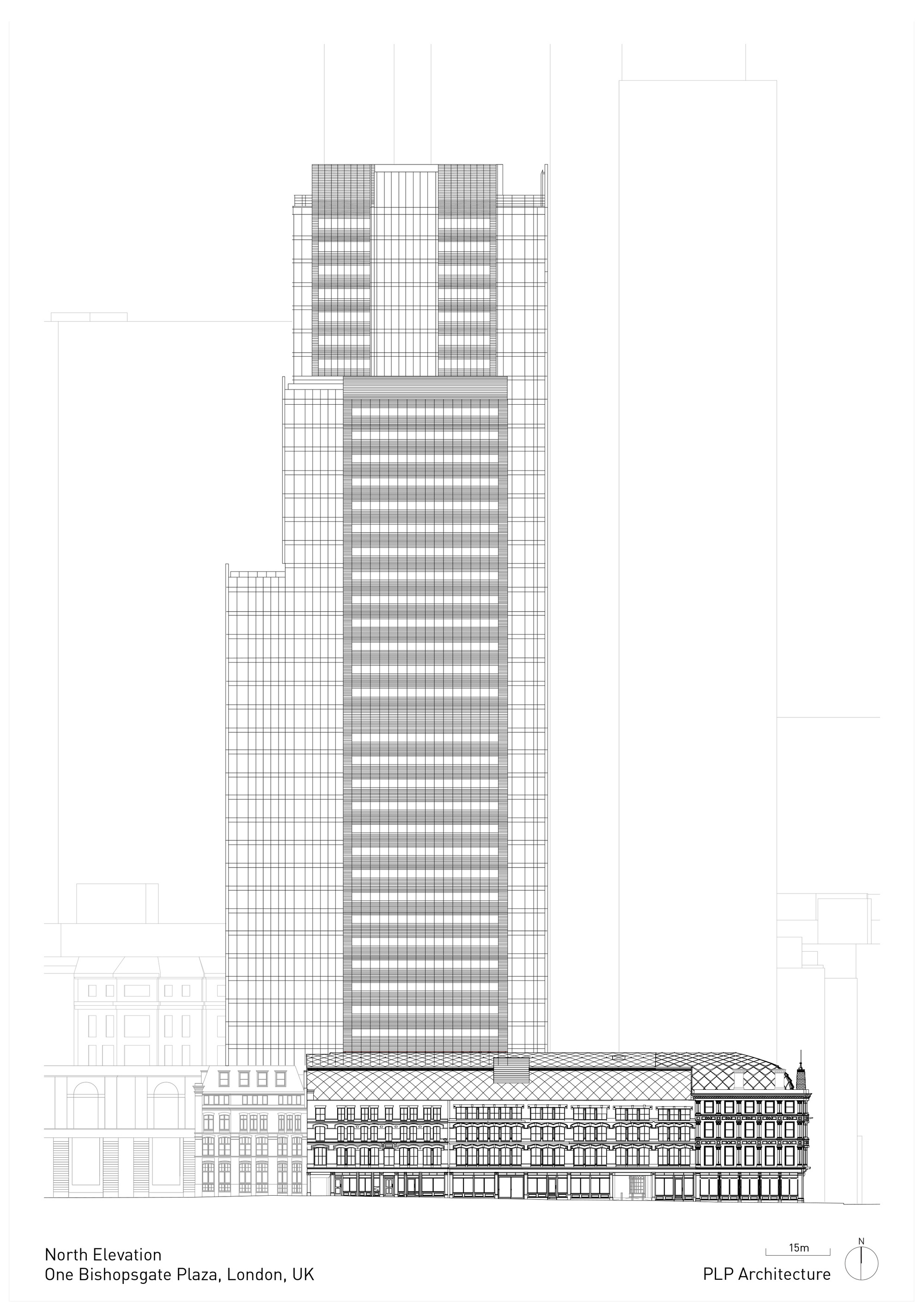毕晓普门广场一号丨英国伦敦丨PLP Architecture-51