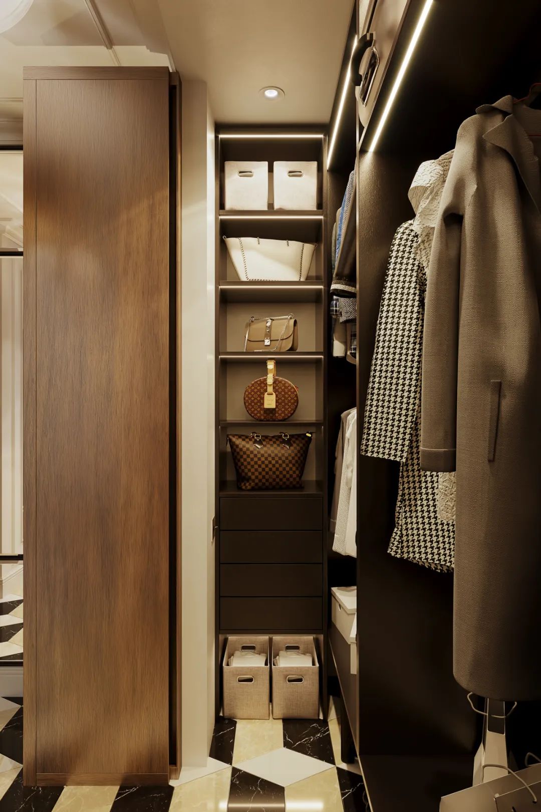 俄罗斯莫斯科 192·4㎡私人豪宅设计丨Julia Design-35