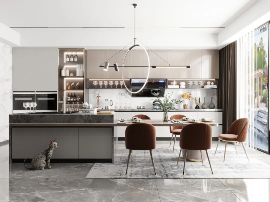 现代简约餐厨一体，打造舒适实用家居空间-12