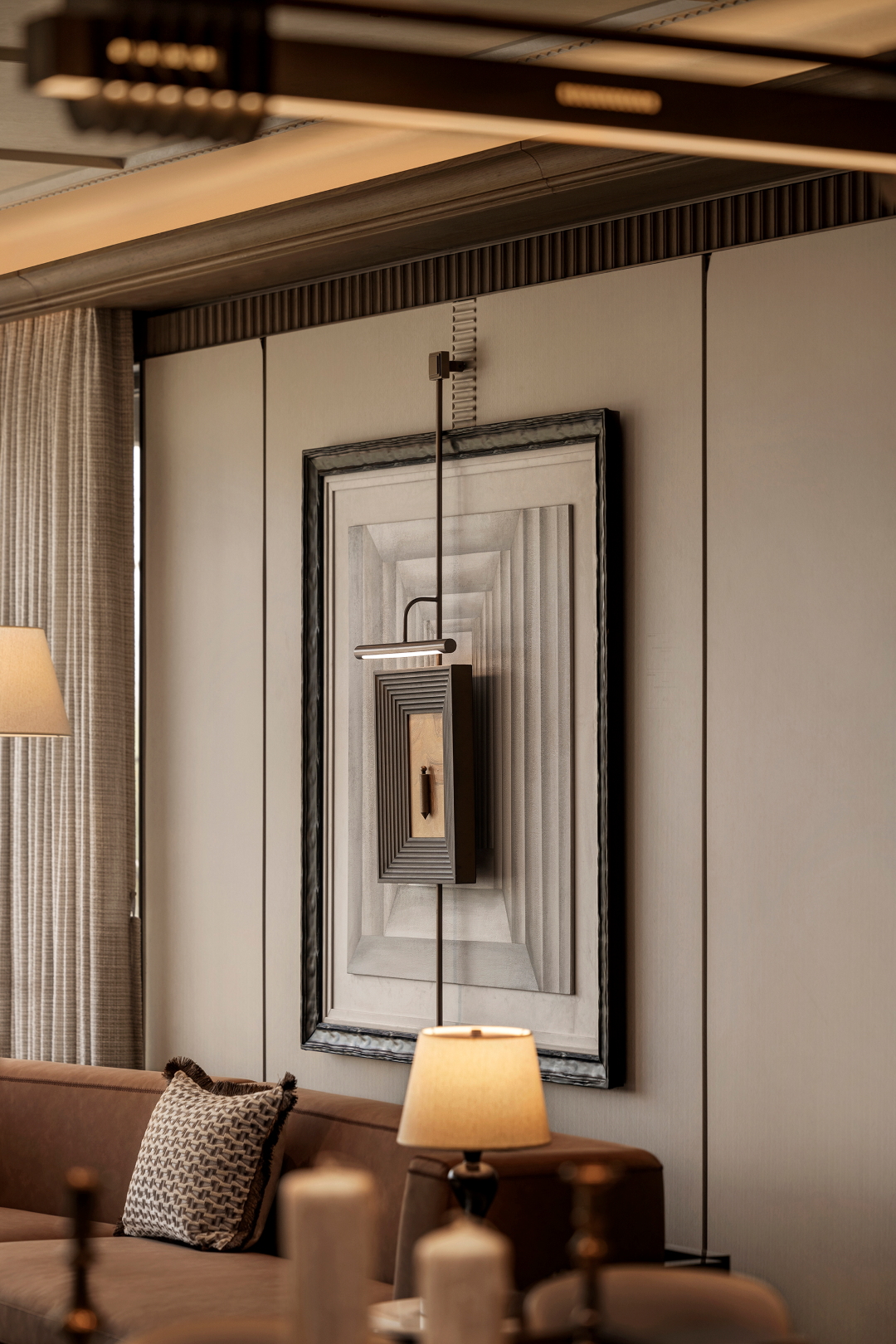 郑州招商・揽阅143户型样板间丨中国河南丨软装设计为元禾大千,未提及硬装设计方-21