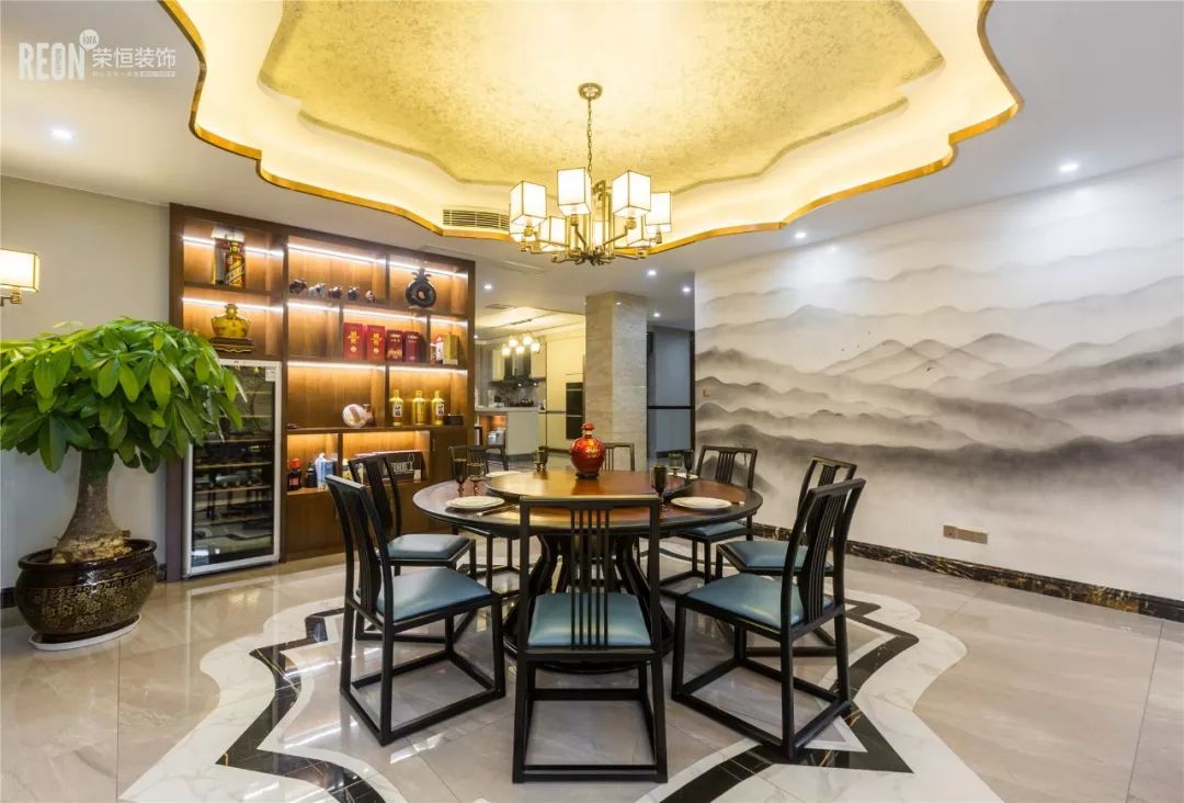 新中式风格家居设计，传统与时尚的完美融合-53