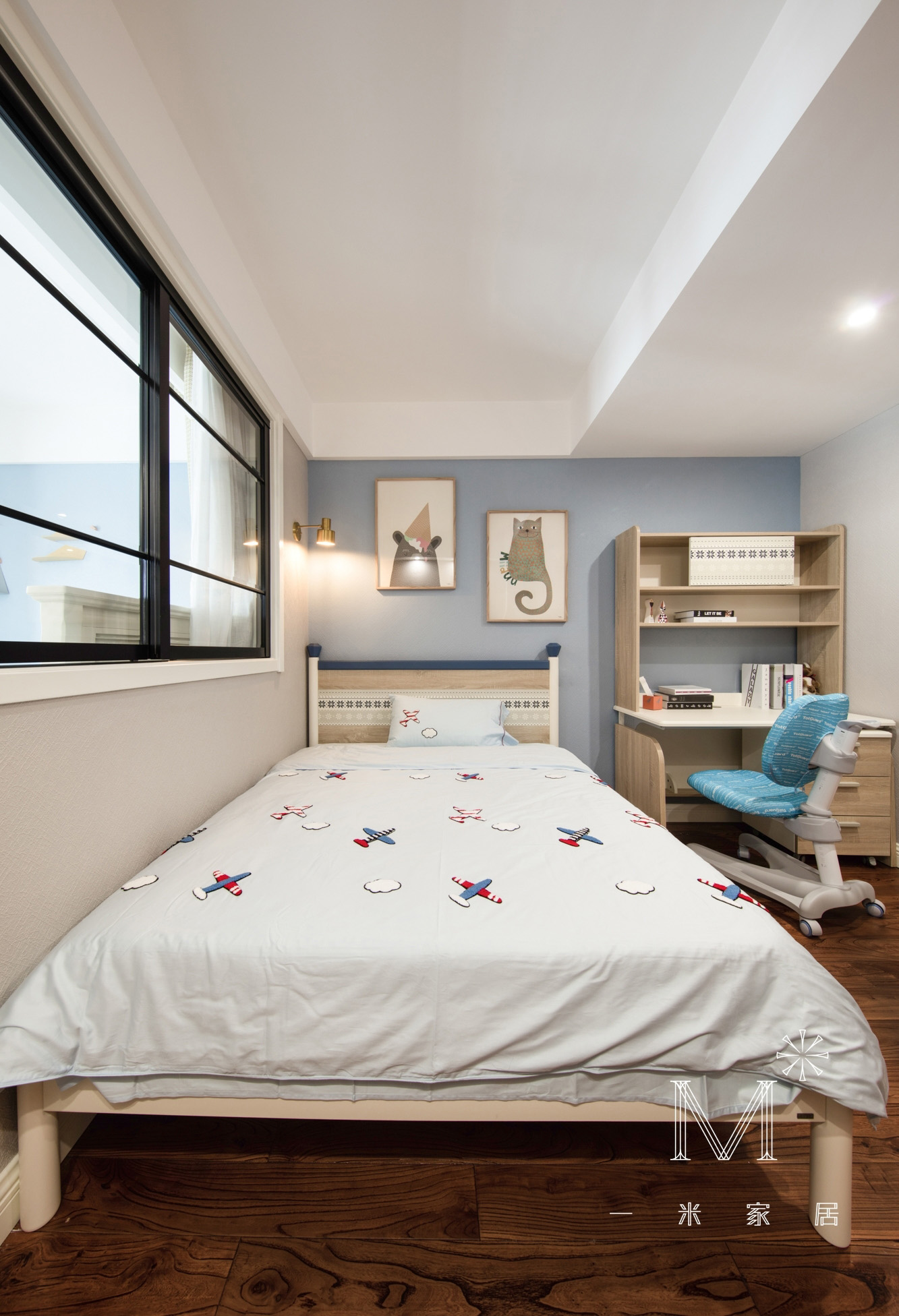 【一米家居】 ◣Luna&Dindin◥ 110㎡美式-43
