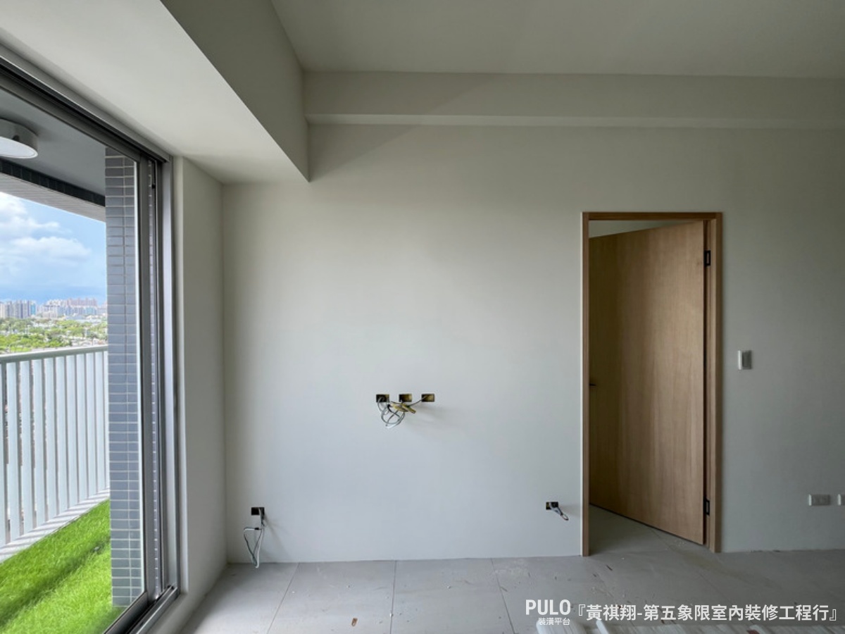 高雄15坪木质纯白轻装潢丨中国高雄丨第五象限室内装修工程行-34