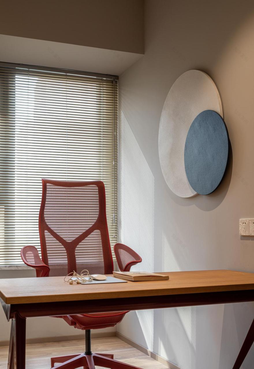 平层空间的黑与木色之美丨莫迪夫设计-18