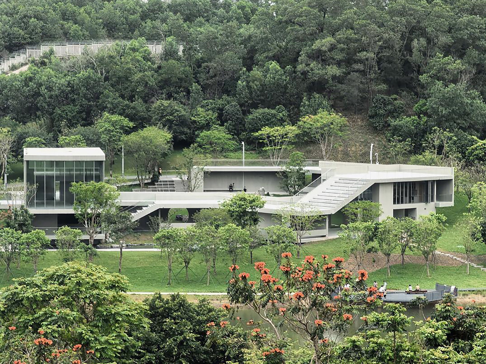 日熹阁与月在庭丨中国深圳丨南沙原创建筑设计工作室-6