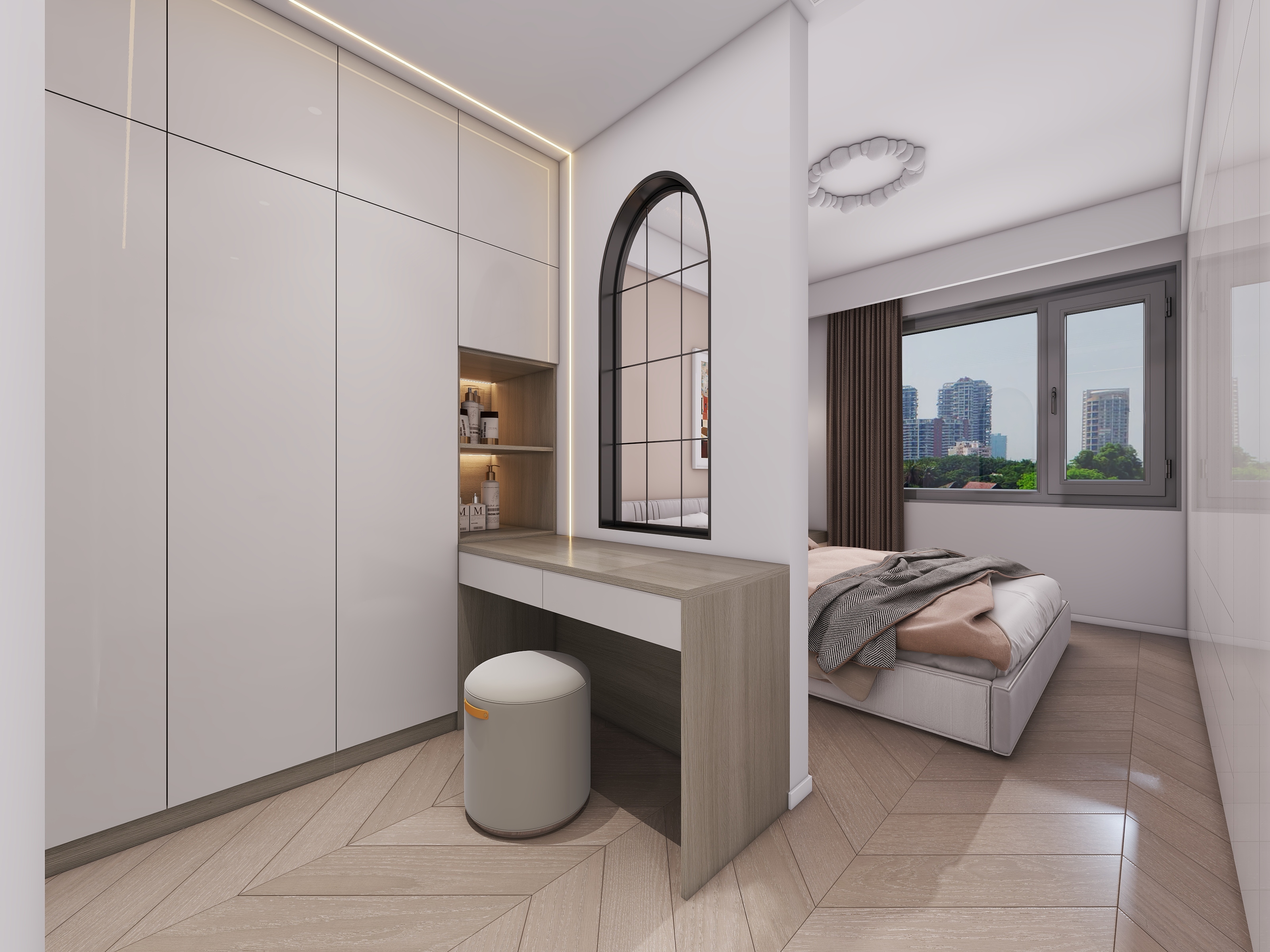 湖南张家界博泰状元府（118平方现代简约三居室）-28