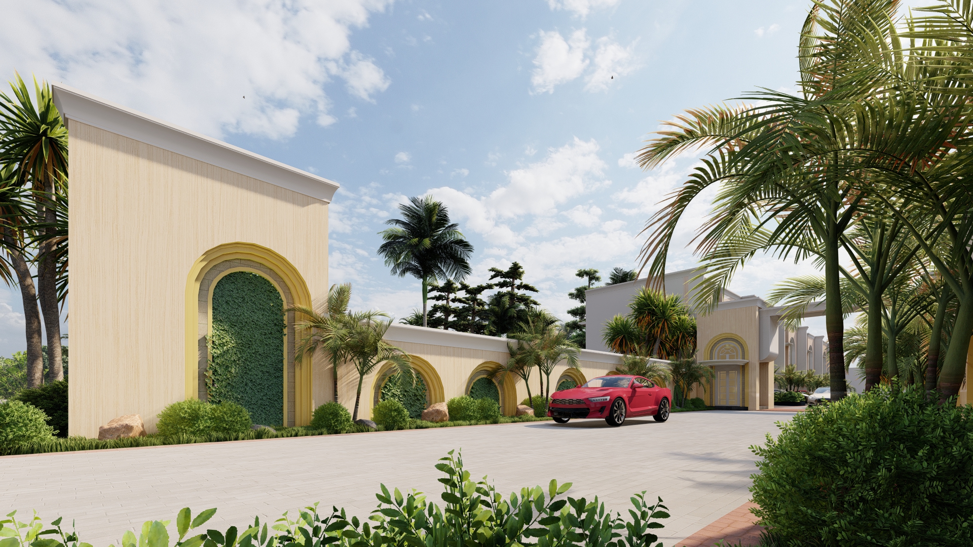 Master Plan of Residental Area-8