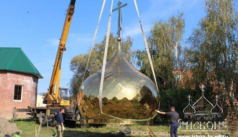 亚历山大·涅夫斯基教堂圆顶及鼓座制作安装丨俄罗斯莫斯科-19