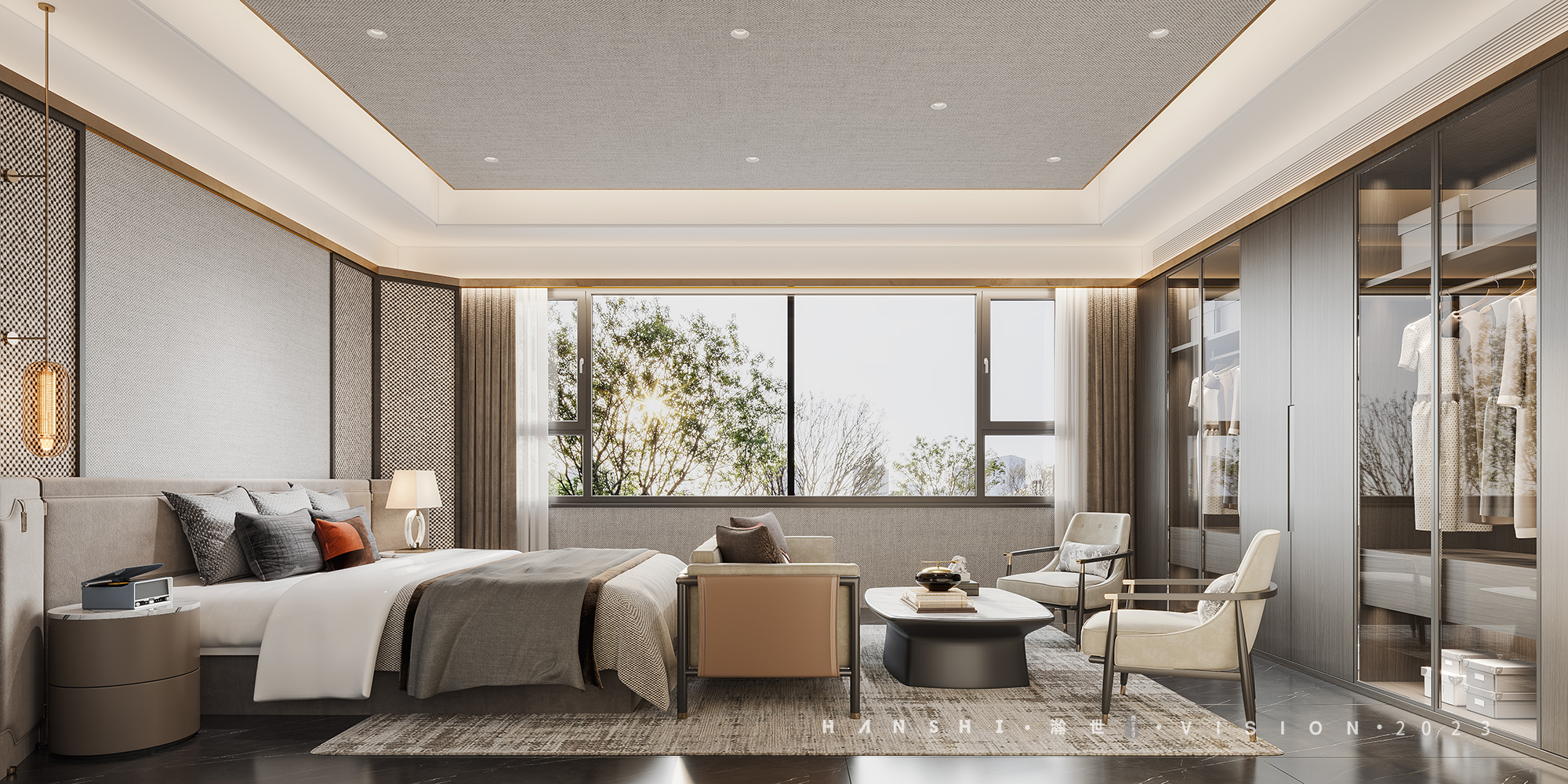 现代新中别墅一瀚世表现-5